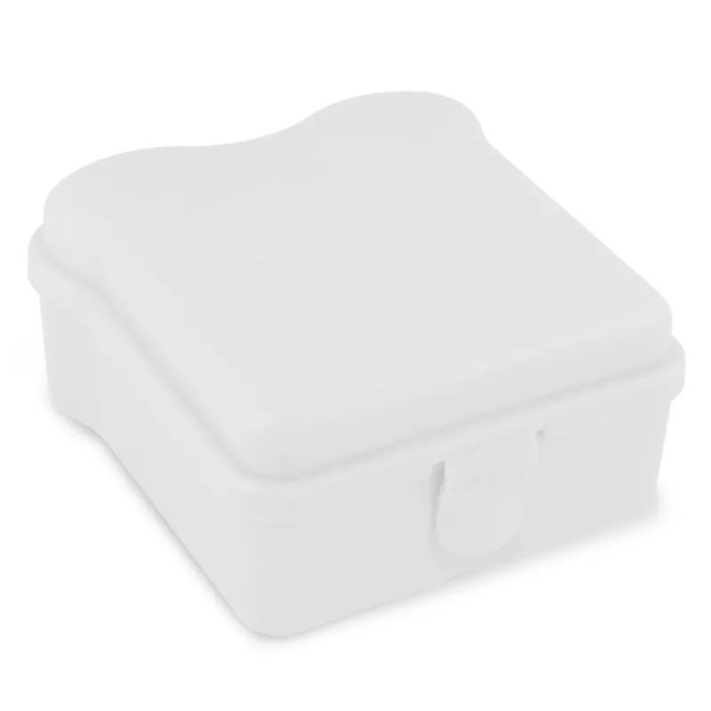 Lunchbox w kształcie kanapki - biały (LT91258-N0001)