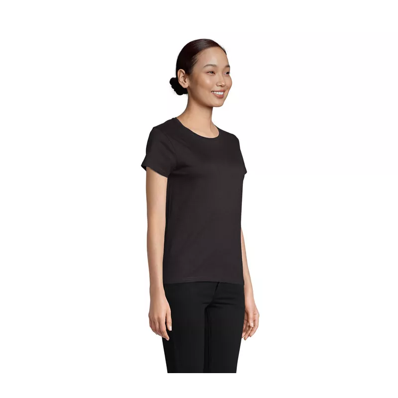 Koszulka damska 150 g/m² Sol's CRUSADER WOMEN - Deep Black (S03581-DB)