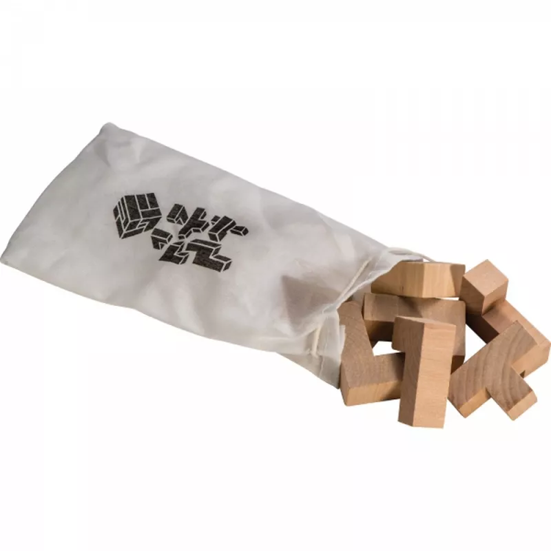 Gra układanka drewniana WIKTOR - brązowy (5042501)