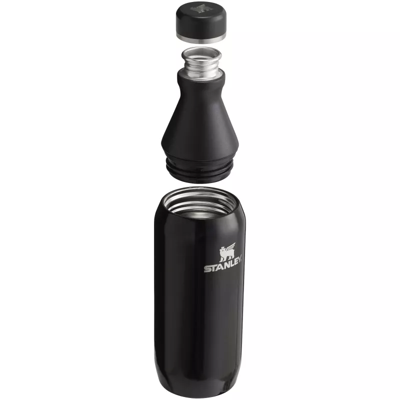 Stanley All Day Slim butelka na wodę o pojemności 350 ml - Czarny błyszczący (10088390)