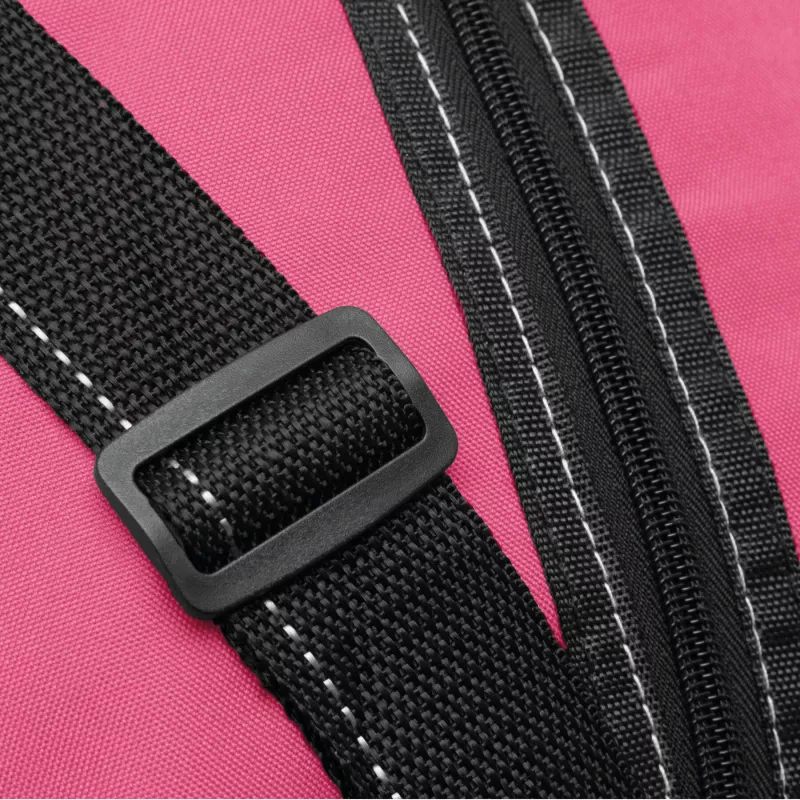 Sportowa torba - czarny, różowy (56-0808555)