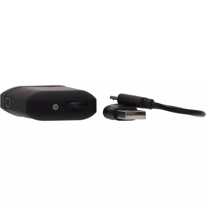 Zapalniczka z ładowaniem USB SIMONA - czarny (9097603)