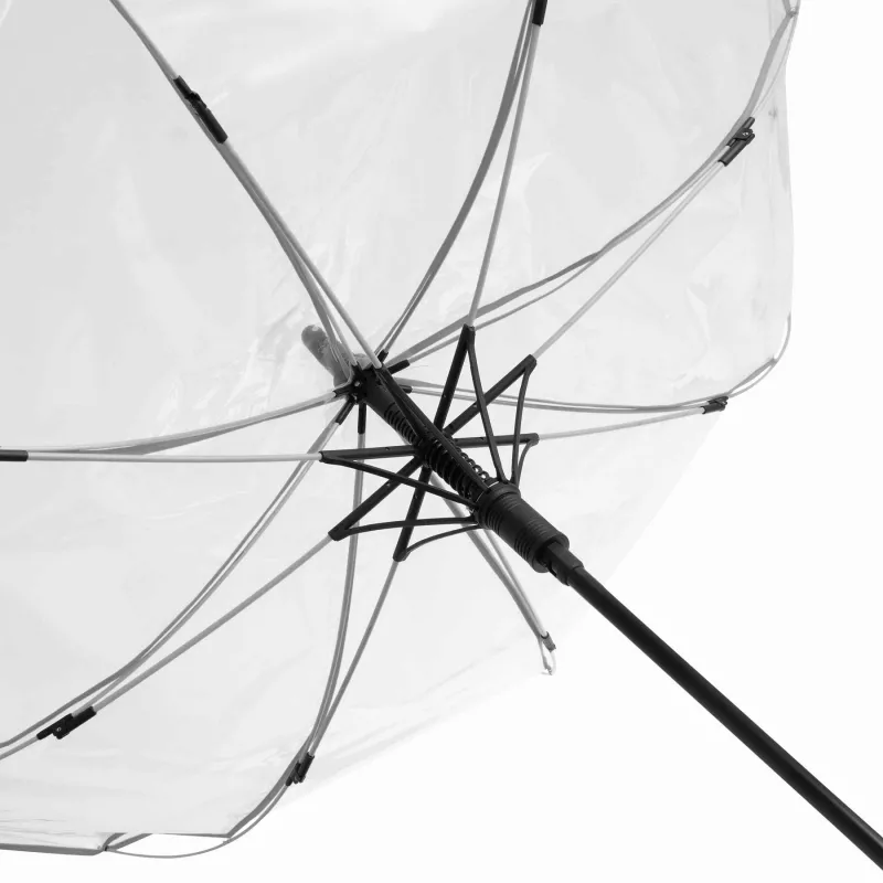 Automatyczny parasol - biały, transparentny (56-0103402)