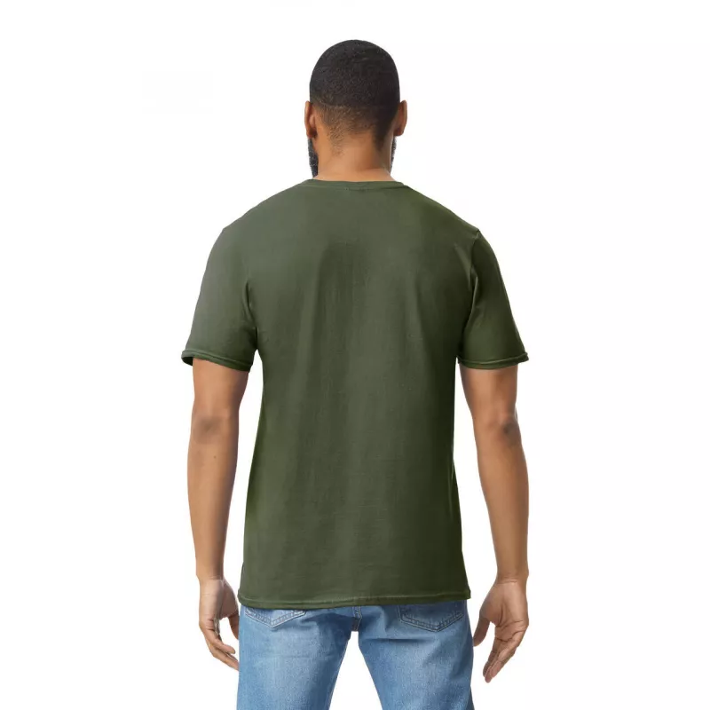 Koszulka bawełniana 150 g/m² Gildan SoftStyle™ 64000 - Military Green (64000-MILITARY GREEN)