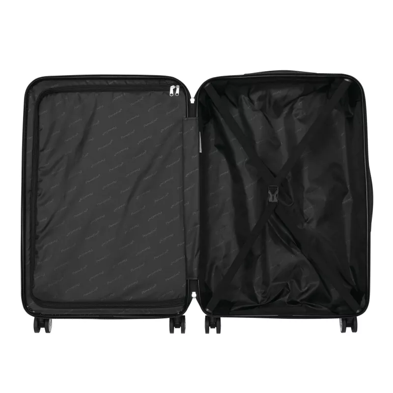 Zestaw walizek - srebrny (56-2220001)