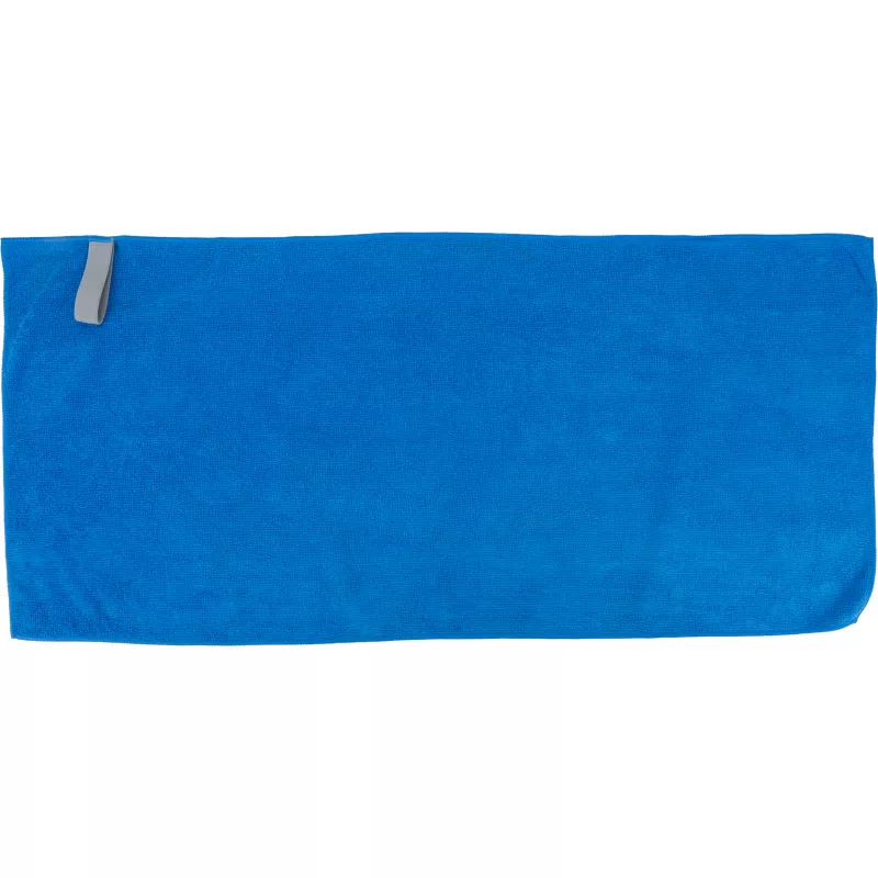 Mały ręcznik z mikrofibry 160 g/m² HUGH - niebieski (7475404)