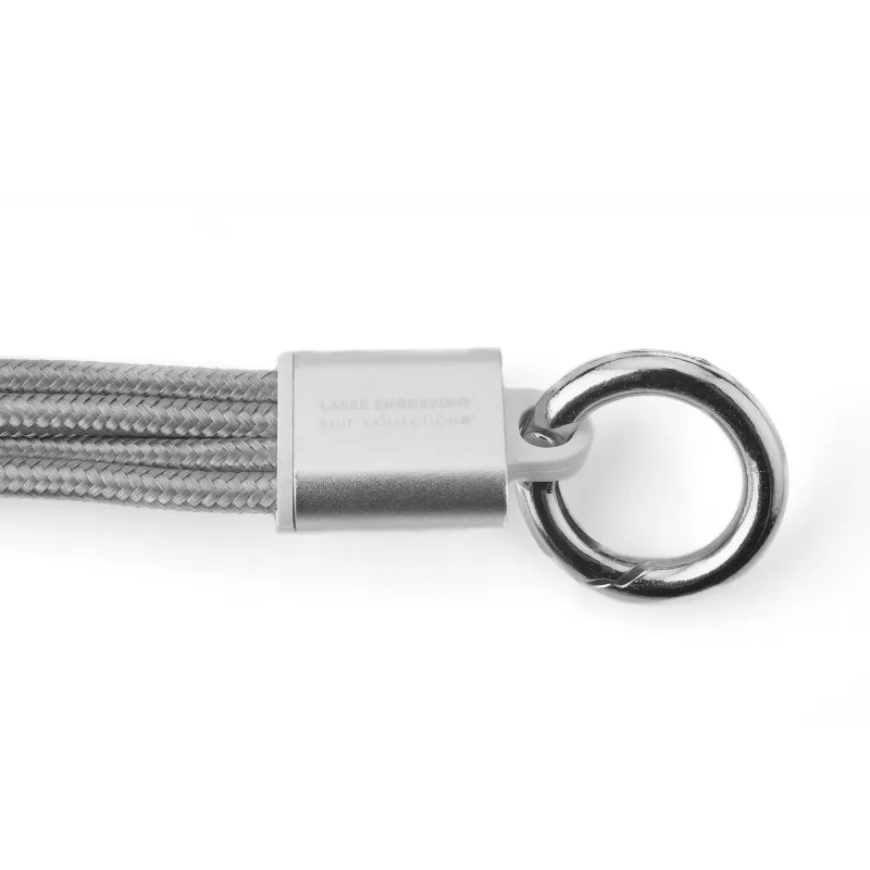 Kabel USB do ładowania 3 w 1 TAUS - srebrny (09106-00)