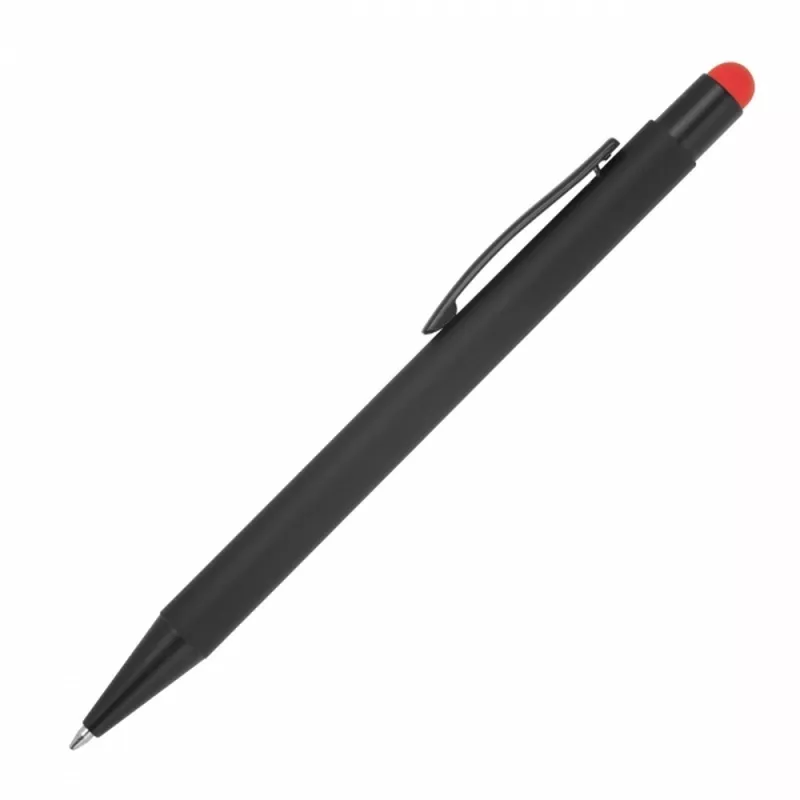Długopis metalowy touch pen soft touch OHARA - czerwony (462405)