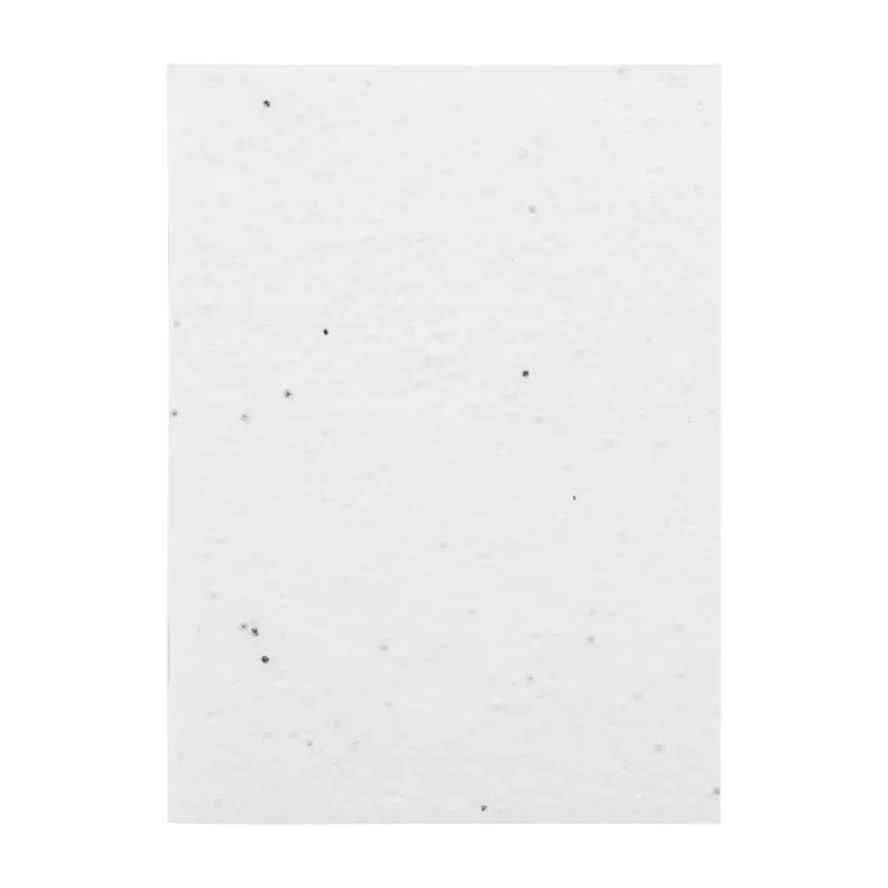 CreaNote A6 Seed niestandardowy notatnik z papieru nasiennego - biały (AP716880)