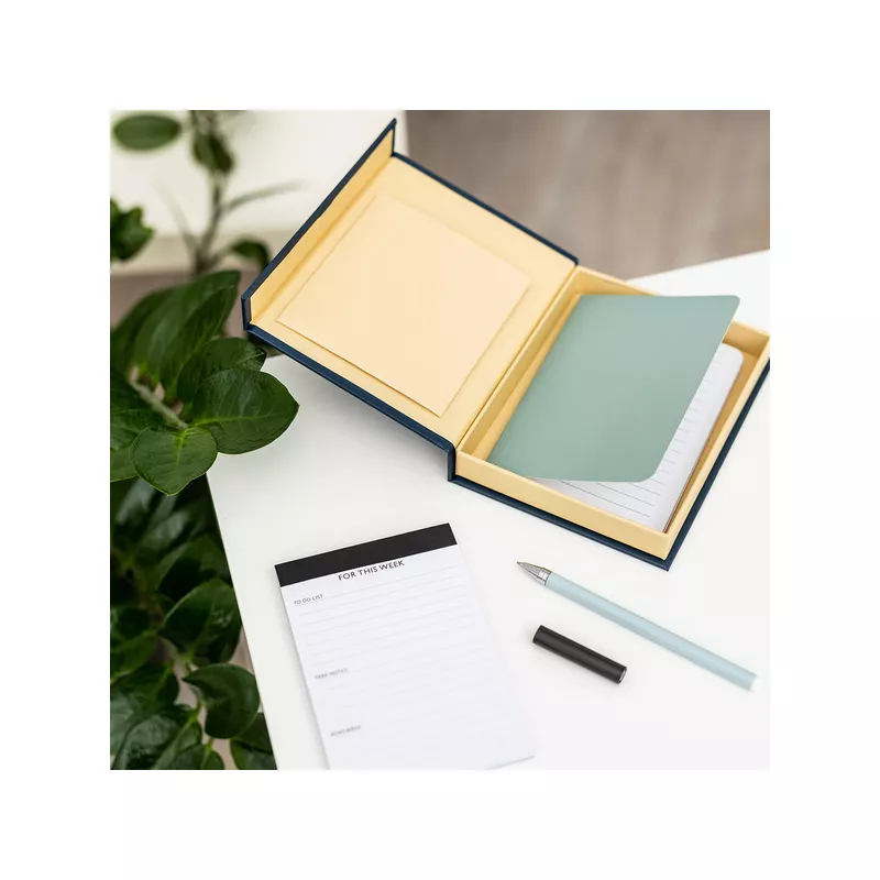 Notes i planner w upominkowym pudełku Kampa - granatowy (R73648.42.IIQ)