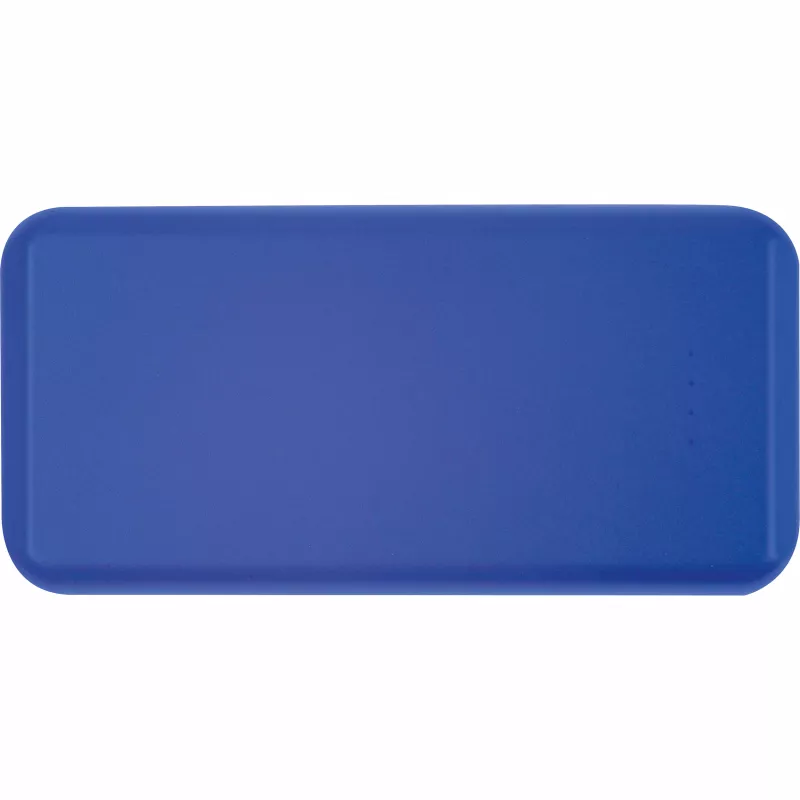 Power bank z ABS z recyklingu 10000 mAh PRESTON - niebieski (3549404)