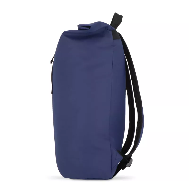 Powlekany PU plecak R-PET 600D o pojemności 20 l - ciemnoniebieski (LT95357-N0010)