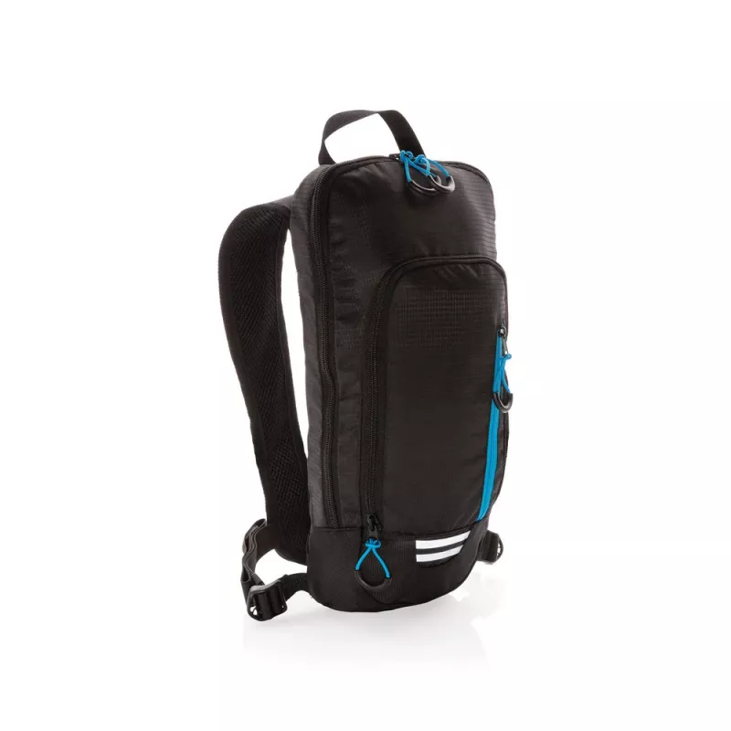 Mały plecak turystyczny Explorer 7l - czarny, niebieski (P760.161)