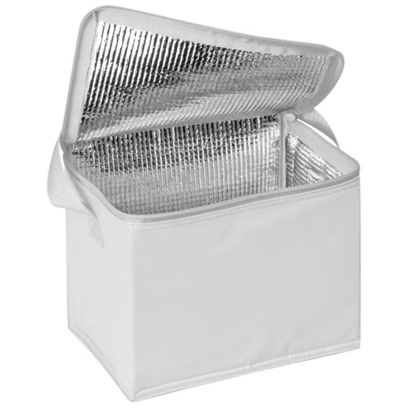 Torba termiczna na 6 puszek 500 ml MESA - biały (710406)