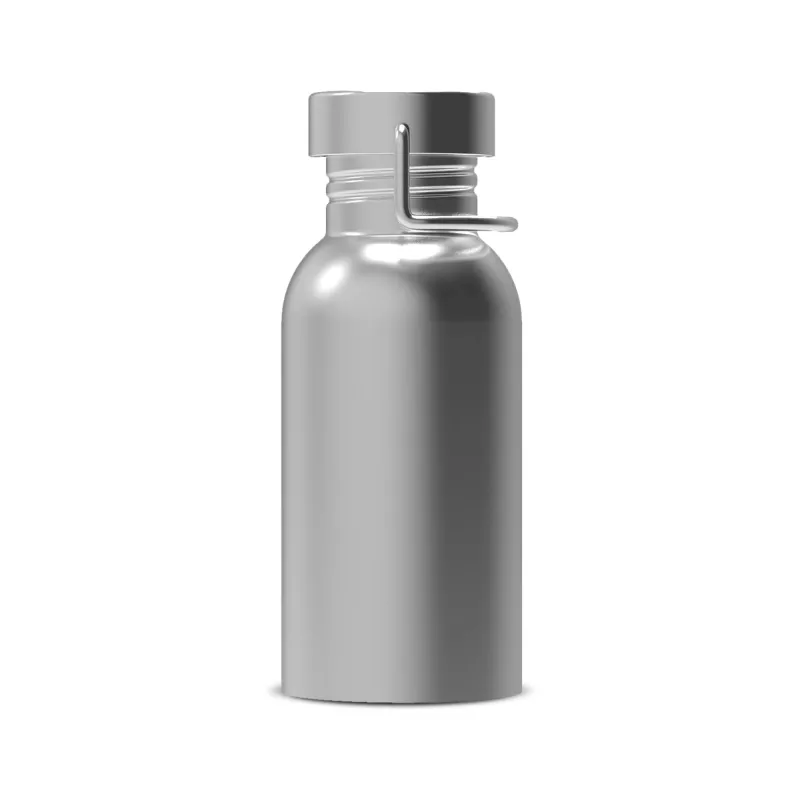 Butelka metalowa z pojedynczą ścianką Skyler 500ml - srebrny (LT98864-N0005)