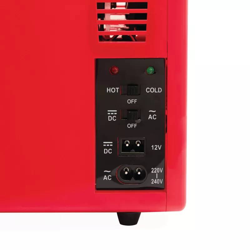 Chłodziarko-podgrzewarka turystyczna - czerwony (56-0310010)