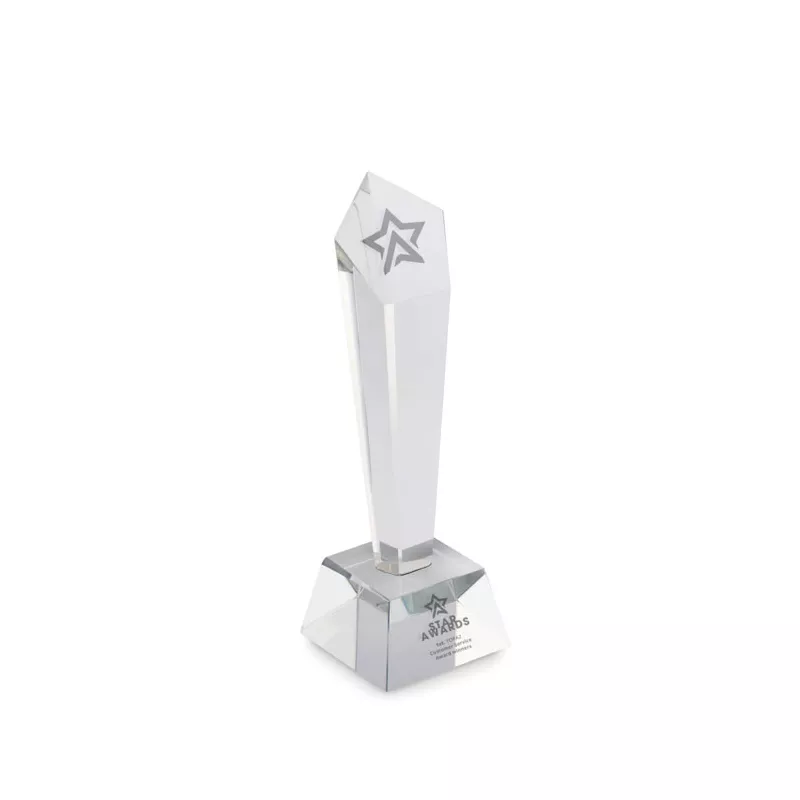 Statuetka kryształowa w pudełku DIAWARD - Przezroczysty (MO2236-22)