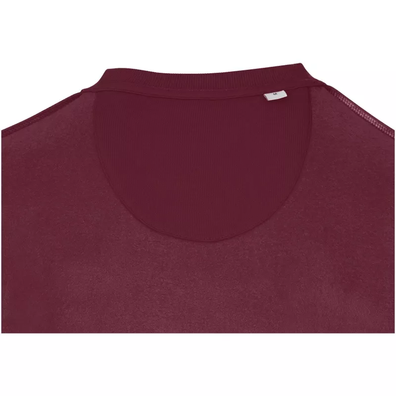 Jasper organiczna bluza unisex z recyklingu o gramaturze 280 g/m² z okrągłym dekoltem i certyfikatem OCS - Głęboki bordowy (39561-DPBURGUN)