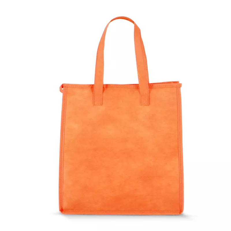 R-PET Torba chłodząca z włókniny 33 x 25,5 x 37 cm 75 g/m² - pomarańczowy (LT95391-N0026)