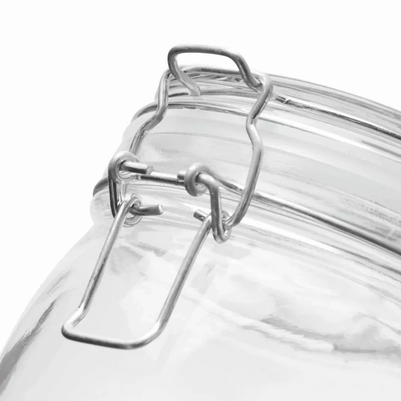 Szklany słoik, pojemność ok. 500 ml - transparentny (56-0306046)