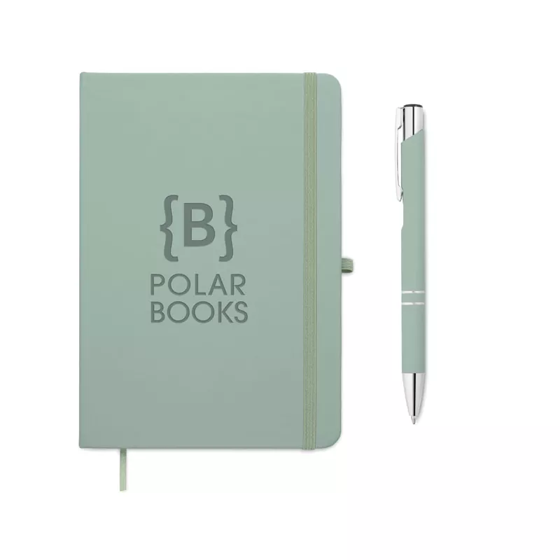 Notes A5 z długopisem 96 kartek w linię ARCOPEN - Miętowy Zielony (MO3199-77)