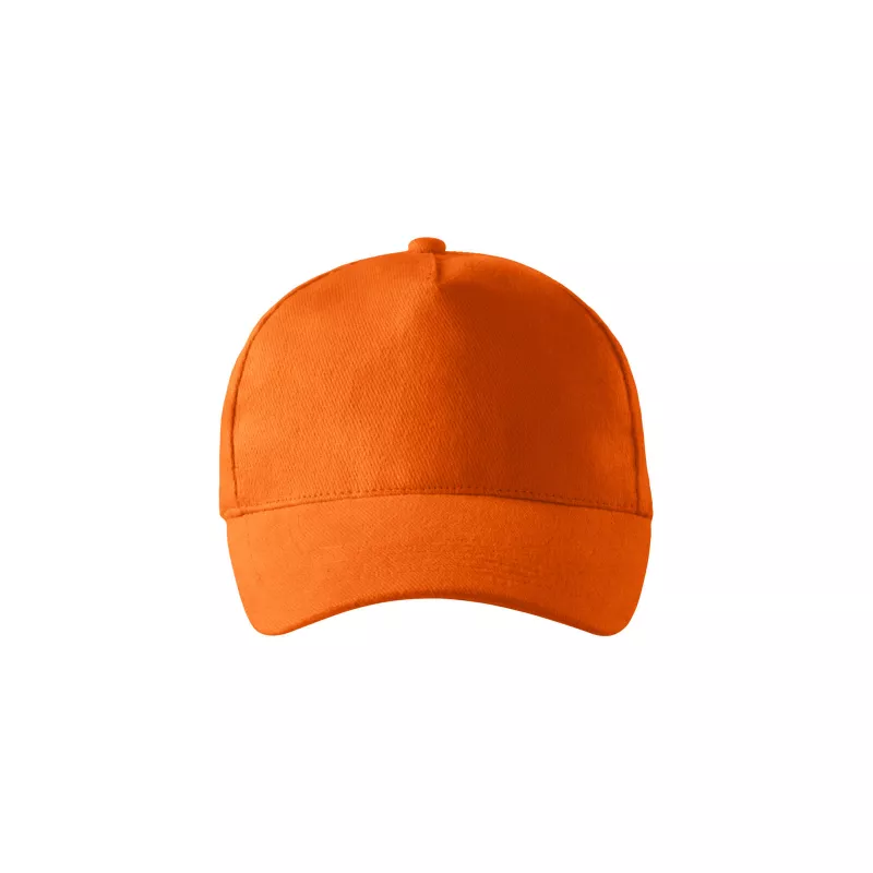 Reklamowa czapka z daszkiem 5 panelowa Malfini 5P 307 - Pomarańczowy (ADLER307-POMARAńCZOWY)