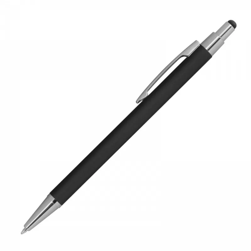 Długopis metalowy touch pen soft touch PAULA - czarny (1096403)