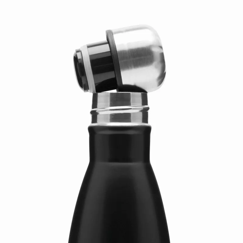 Butelka próżniowa o podwójnych ściankach - czarny (56-0304431)