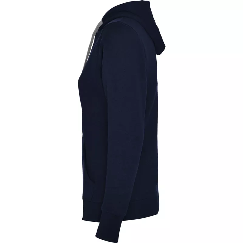 Damska bluza z kapturem 280 g/m² Roly Urban Women - Navy Blue / Marl Grey (R1068-MBLMGREY)