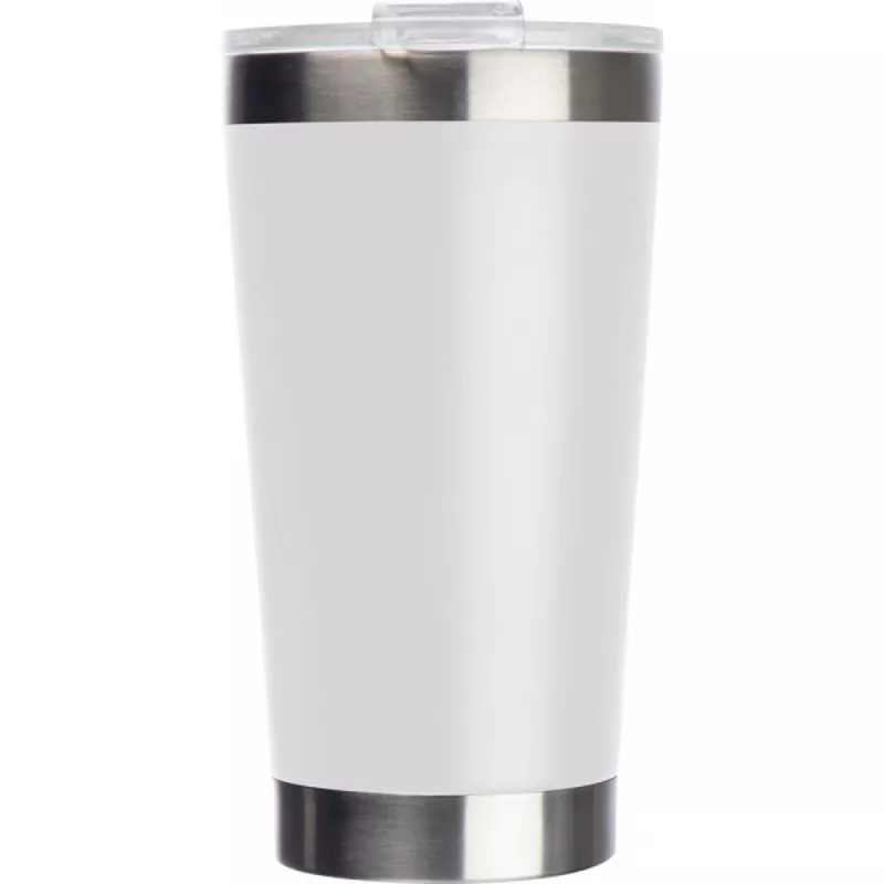Kubek termiczny 500 ml KORNEL - biały (8431806)