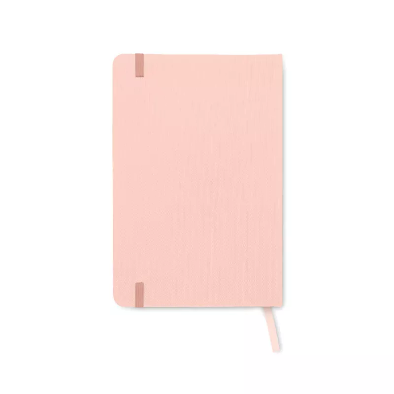 Notes A5 w okładce z RPET 80 kartek w linię NOTE RPET - Dziecięcy Róż (MO9966-11)