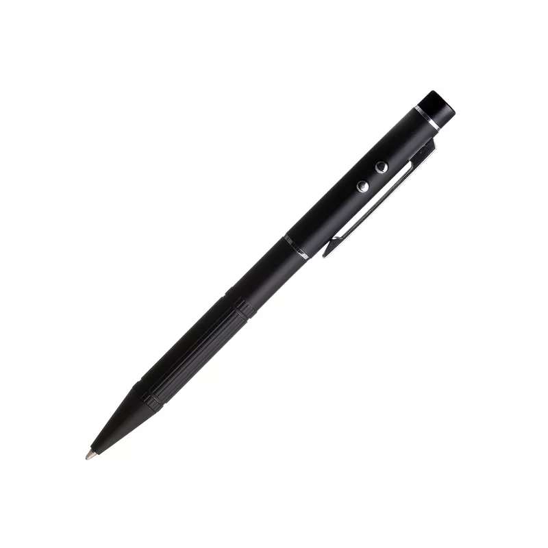 Długopis ze wskaźnikiem laserowym Stellar - czarny (R35424.02)