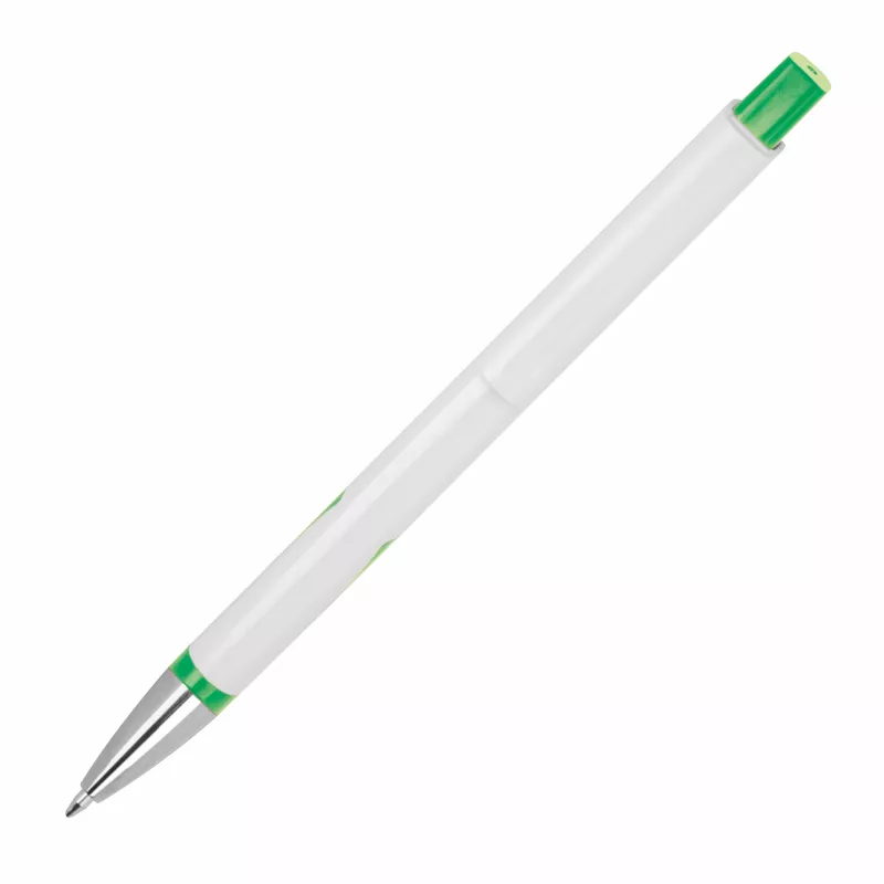 Długopis z ABS z recyklingu MAJA - zielony (1547109)