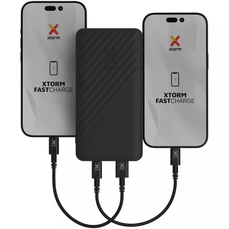 Xtorm XG210 Go2 powerbank 15 W 10 000 mAh z szybkim ładowaniem - Czarny (12441190)