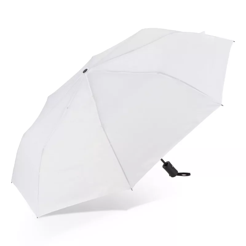 Daintree 190T Pongee 21.5" Składany parasol automatyczny, wiatroodporny - biały (LT97116-N0001)