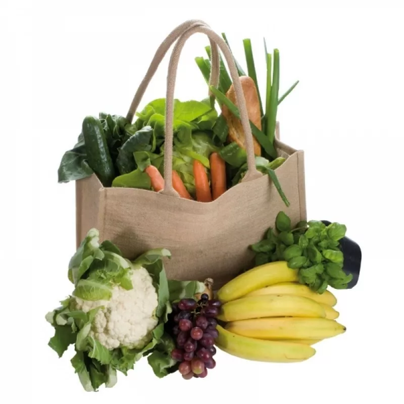 Torba z juty HANNOVER - brązowy (752801)