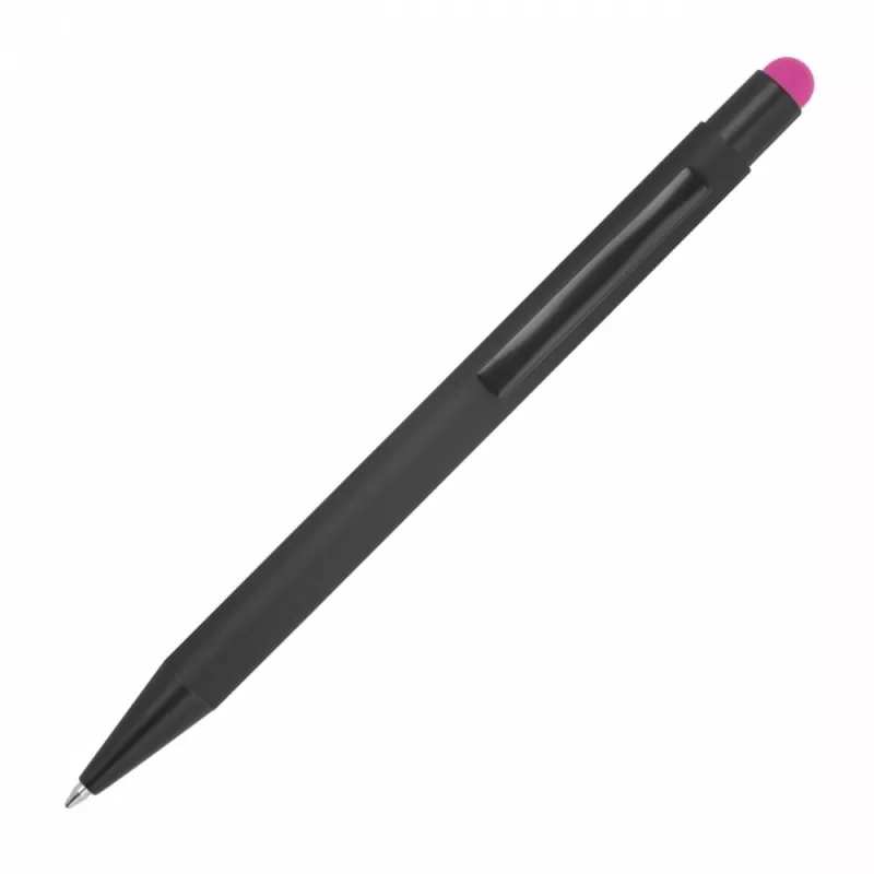 Długopis metalowy touch pen soft touch OHARA - różowy (462411)