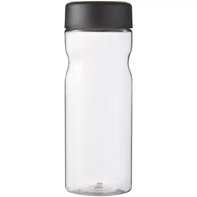 H2O Base 650 ml screw cap water bottle - Czarny-Przezroczysty (21043100)
