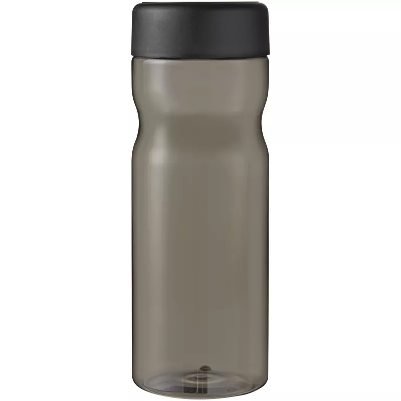 H2O Eco Base 650 ml screw cap water bottle - Ciemnografitowy-Czarny (21043500)