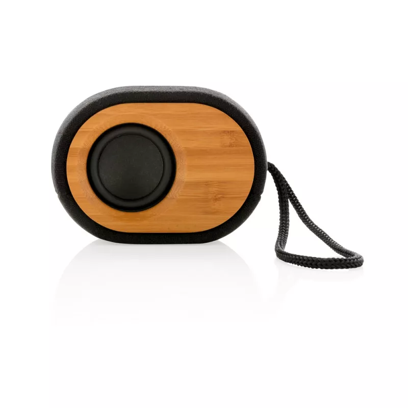 Głośnik bezprzewodowy 5W Bamboo X - czarny, brązowy (P328.009)