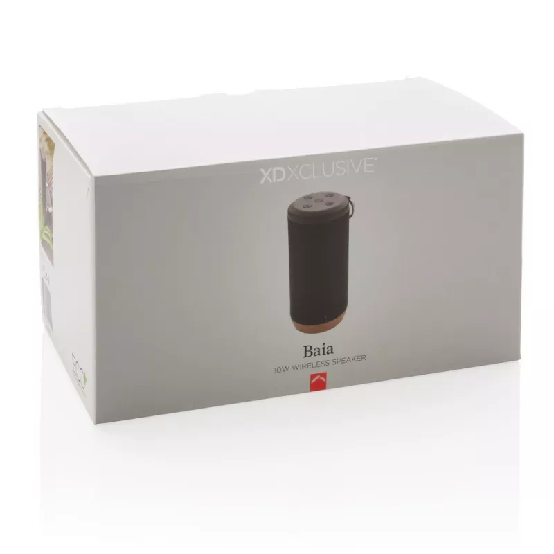 Głośnik bezprzewodowy 10W Baia - czarny (P328.351)