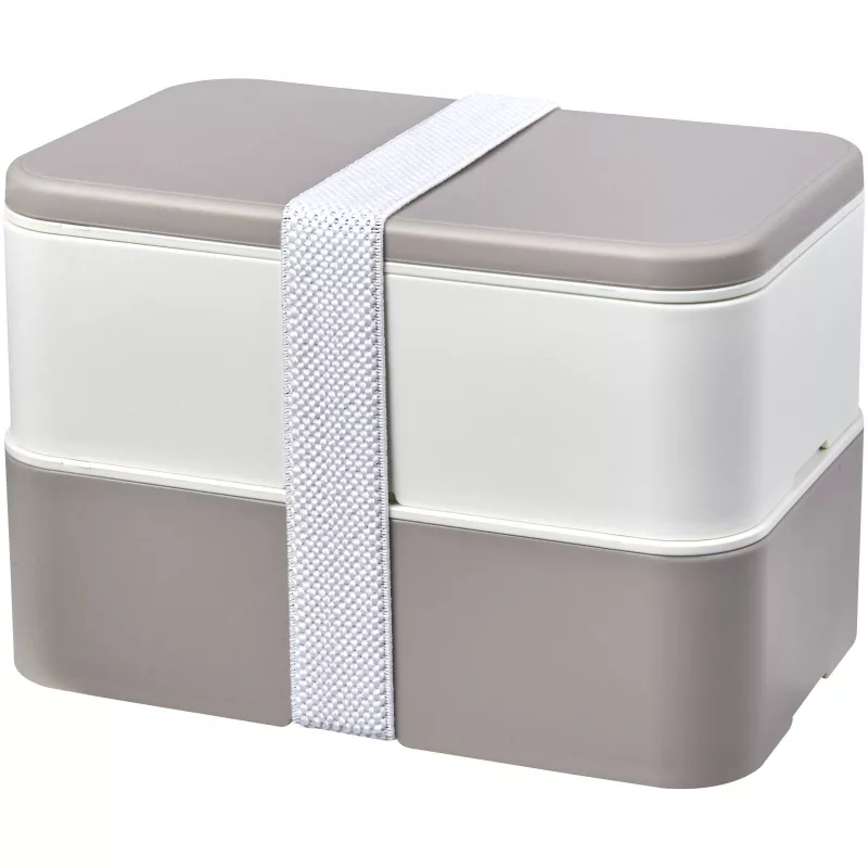 MIYO Renew dwuczęściowy lunchbox - Kość słoniowa-Szary kamienny (21018291)