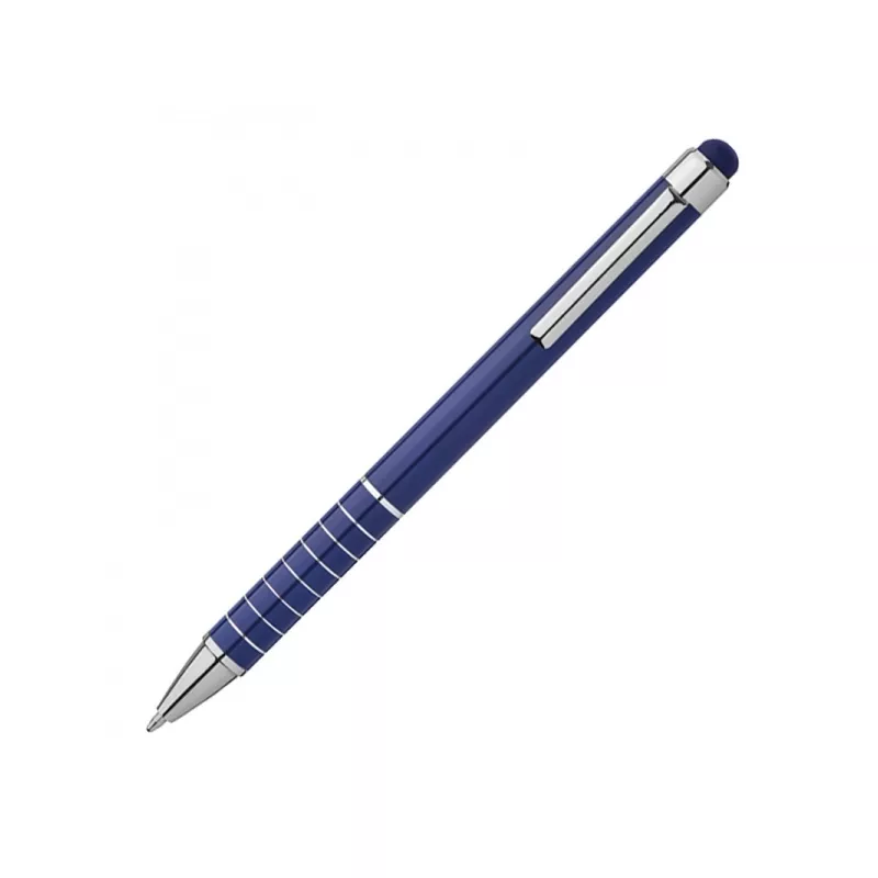 Długopis metalowy touch pen LUEBO - niebieski (041804)