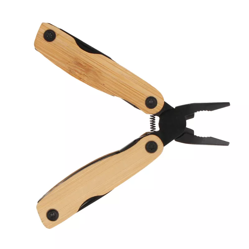 Multi-tool Bamboo 12 funkcji - czarny (LT93410-N0002)