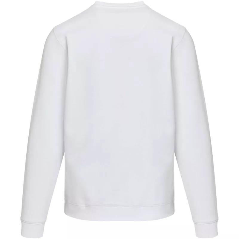 Jasper organiczna bluza unisex z recyklingu o gramaturze 280 g/m² z okrągłym dekoltem i certyfikatem OCS - Biały (39561-WHITE)