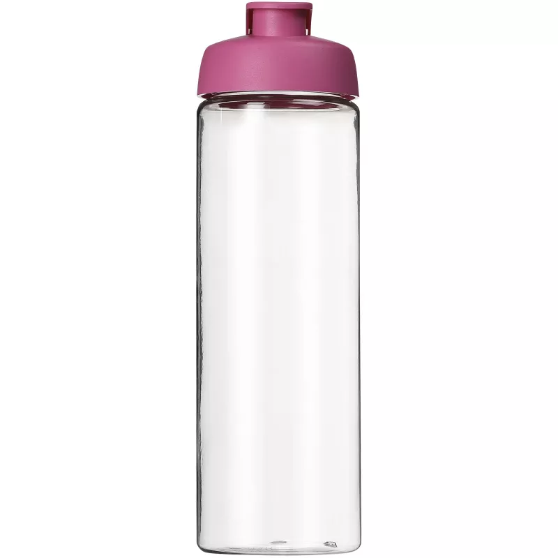 Bidon H2O Vibe o pojemności 850 ml z otwieranym wieczkiem - Przezroczysty-Różowy (21009408)