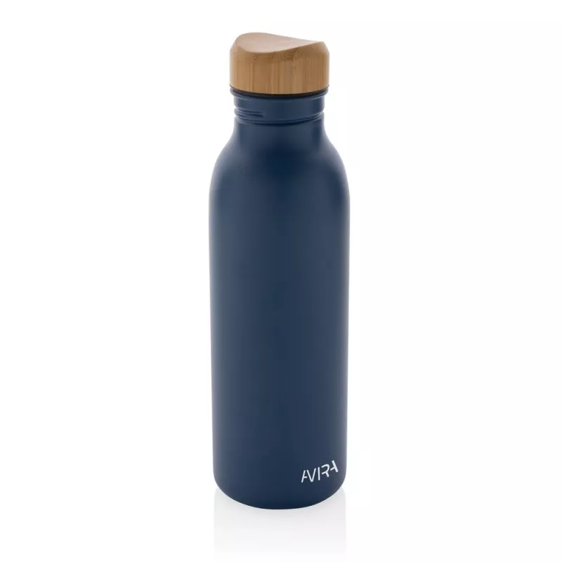 Butelka sportowa 600 ml Avira Alcor, stal nierdzewna z recyklingu - niebieski (P438.065)