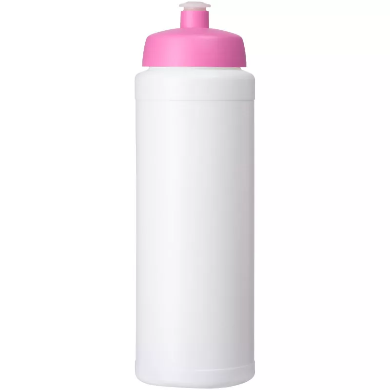 Bidon Baseline® Plus o pojemności 750 ml ze sportowym wieczkiem i uchwytem - Biały-Różowy (21068908)
