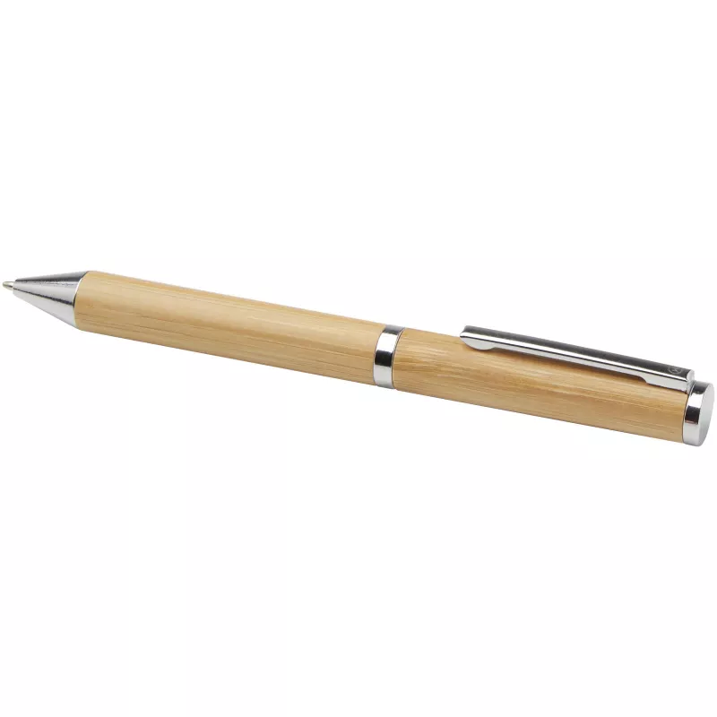 Apolys zestaw upominkowy obejmujący długopis bambusowy i pióro kulkowe  - Natural (10783306)