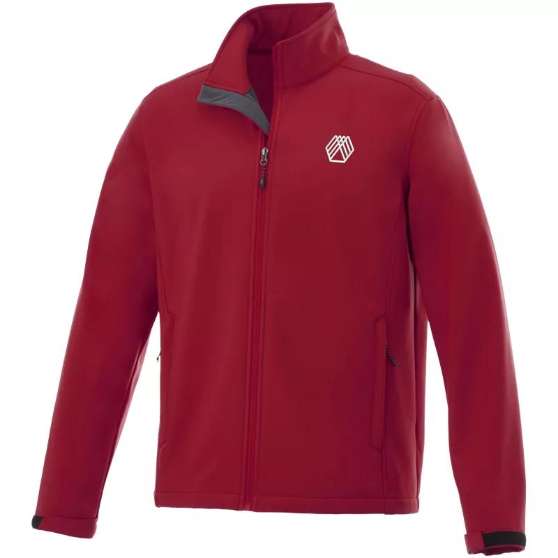 Kurtka typu softshell Maxson - Czerwony (38319-RED)